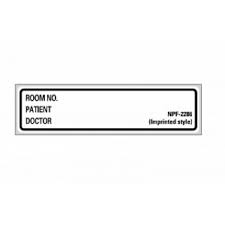 Pdc Healthcare Part Npf 2286 2 Labels Pro File Chart Yellow Roll