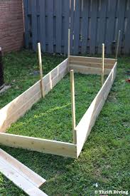 how to build a diy raised garden bed