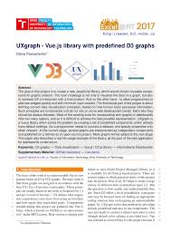 Pdf Uxgraph Vue Js Library With Predefined D3 Graphs