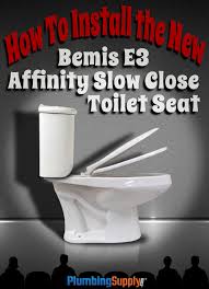 Install Bemis Affinity Toilet Seats