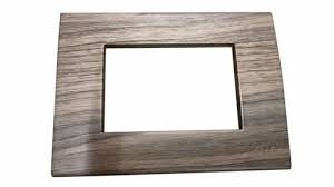 Matte Wooden Wall Switch Plate