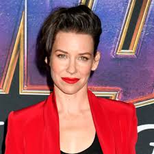 evangeline lilly debuts shaved head