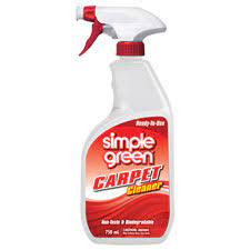 simple green carpet cleaner ready to