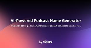 podcast name generator generate your