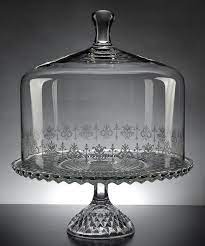 Dome Cake Stand With Dome Glass Cakes