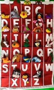 Alphabet Wall Hanging For Kids Felt