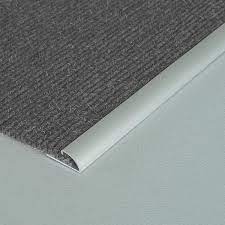dural clic lvt profile 2 mm x 96 in anodized aluminum silver carpet trim