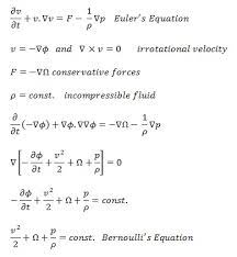 Derivation Of Bernoulli S Equation
