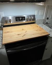 Stove Top Covers Wood