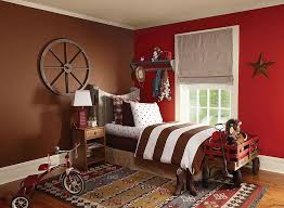 kids bedrooms wrapped in shades of red