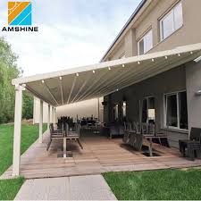 China Retractable Roof And Awning Tent