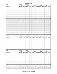 Weightliftingsheet Template Workout Olympic Numbers Weight Training