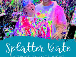 Splatter Paint Date Night