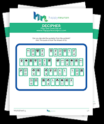Worksheets are an ideal learning tool for kids who are just learning to write or want to practice at home. Download A Free Worksheet For Cognitive Rehabilitation Happyneuron Pro