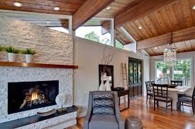 Fireplace Vaulted Ceiling Photos
