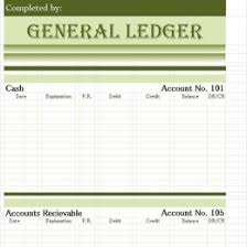 Download Free General Ledger In Excel Format Excel Template