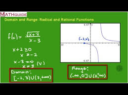 Radical And Rational Functions