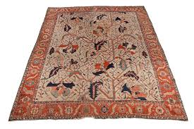 grogan s oriental rug topped by