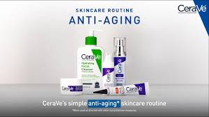 simple anti aging skincare routine cerave
