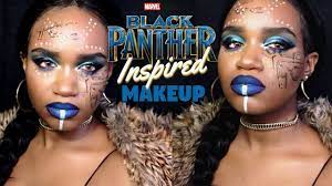 marvel s black panther inspired makeup