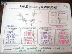 Parallel lines and transversals are very important to the study of geometry because they enable us to define congruent angle pair relationships. 370 Geometry Resources Ideas Teaching Math Teaching Geometry Math Geometry