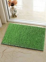 rebbit fur mat for living