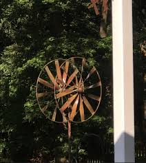Wagon Wheel Clamp Wind Spinner Wind