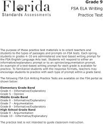 fsa sample essays th grade the sleepover lit text question set 024 essay example grade fsa ela writing practice test pdf