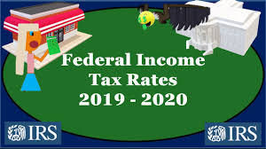 federal income tax rates 2019 2020
