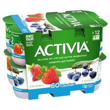 activia yogurt nonfat strawberry
