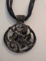 gothic steam punk necklace pendant