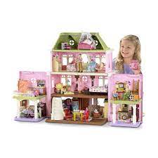 Bộ đồ chơi căn nhà yêu thương Fisher Price Loving Family Grand Dollhouse nhập  khẩu 100% từ Mỹ