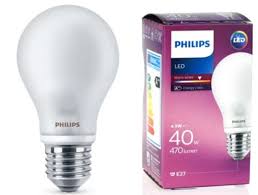 philips led lamp 4 5w e27 230v white