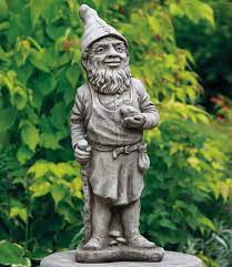 Forester Gnome Statue Reconstituted