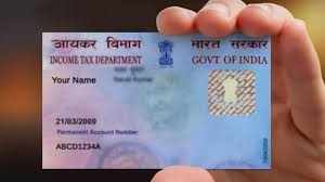 pan card for income tax returns