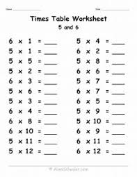 times tables worksheets free
