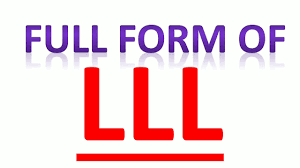 lll full form of lll you