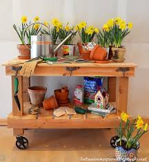 Potting Bench By Between Naps On The