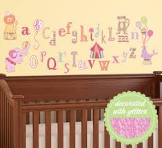 Circus Alphabet Letters Wall Stickers