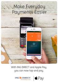 apple pay coming soon to ing direct and