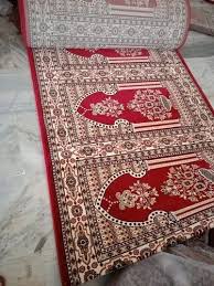 red wool mosque carpet roll at rs 110