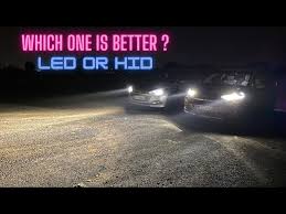difference between hid and led