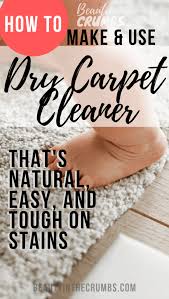 homemade dry carpet cleaner beauty in