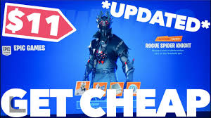 Redeeming fortnite rogue spider knight. How To Get Rogue Spider Knight Really Cheap In Fortnite How To Get Rogue Spider Knight In Fortnite Youtube