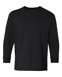Youth Heavy Cotton Long Sleeve T Shirt By Gildan