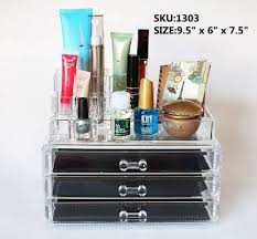 beauty acrylic makeup organizer luxury