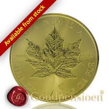 gold maple leaf coins at