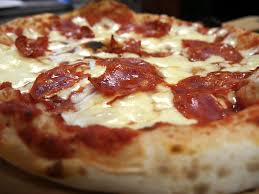 pizza chorizo tomate mozzarella