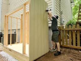 how to build a storage shed part 1