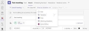 schedule a meeting in microsoft teams